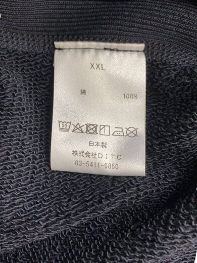 商品画像：スウェット/XXL/コットン/BLK 4
