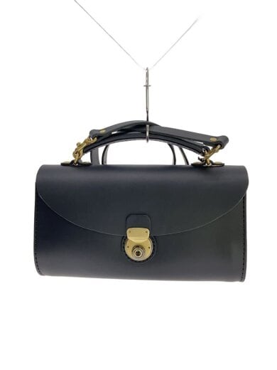 商品画像：ショルダーバッグ/レザー/BLK/無地 1