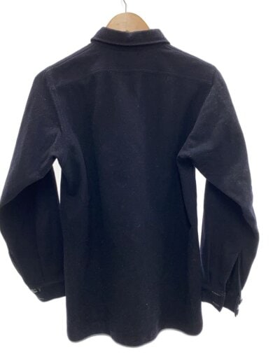 商品画像：長袖シャツ/14.5/--/NVY/無地 2