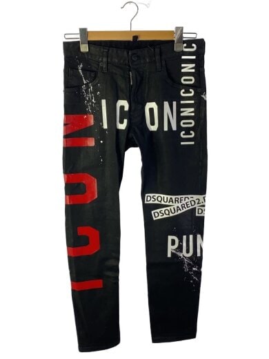 商品画像：スキニーパンツ/44/コットン/BLK/プリント/s74lb0463 1