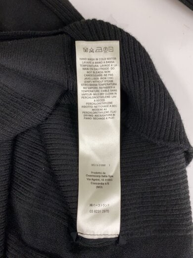 商品画像：ニット・セーター(薄手)/S/ウール/BLK/RU01F2639-RIBM 4