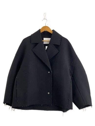 商品画像：ジャケット/FREE/ポリエステル/BLK/無地/GAV-22020-B 1