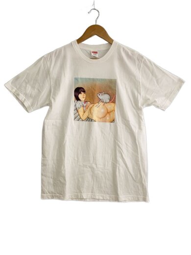 商品画像：Tシャツ/M/コットン/WHT/プリント// 1