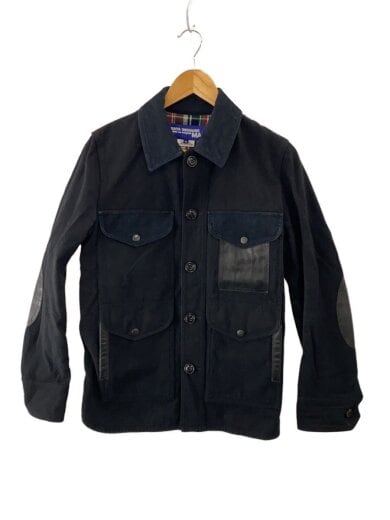 商品画像：カバーオール/XS/ウール/BLK/WH-J021// 1