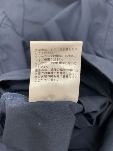 画像：mame kurogouchi半袖ブラウス/1/コットン/NVY/MM16SS-SH5015