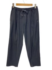 スラックスパンツ/3/ポリエステル/BLK