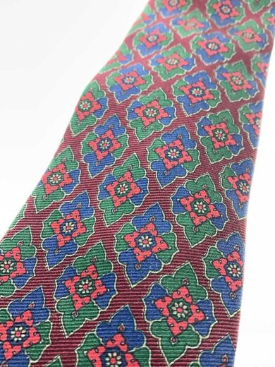 商品画像：ネクタイ/シルク/マルチカラー/総柄/メンズ// 5