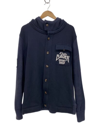 商品画像：ニット・セーター(厚手)/XL/コットン/NVY 1