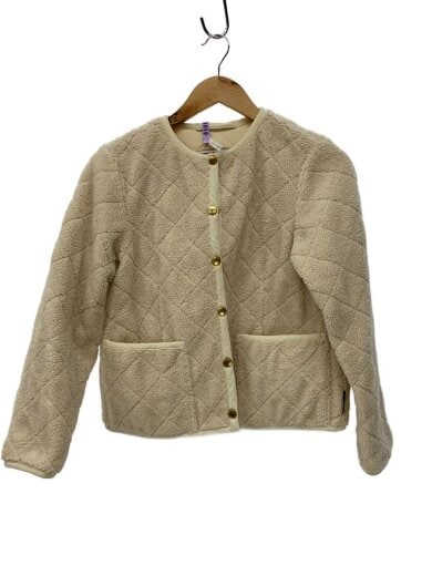 商品画像：フリースジャケット/34/ポリエステル/BEG/L222APQCO0050EF 1