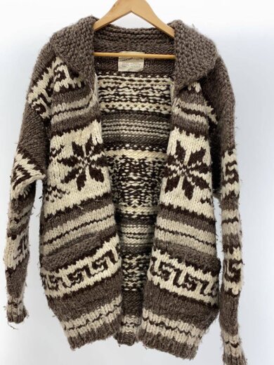 商品画像：ニット・セーター(厚手)/L/ウール/BRW/011183 6