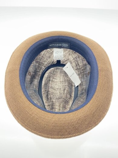 商品画像：ストローハット/--/リネン/BRW/メンズ 4