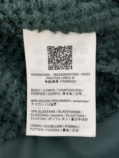 画像：ARC’TERYXトップス/S/ナイロン/GRN/x0000072534