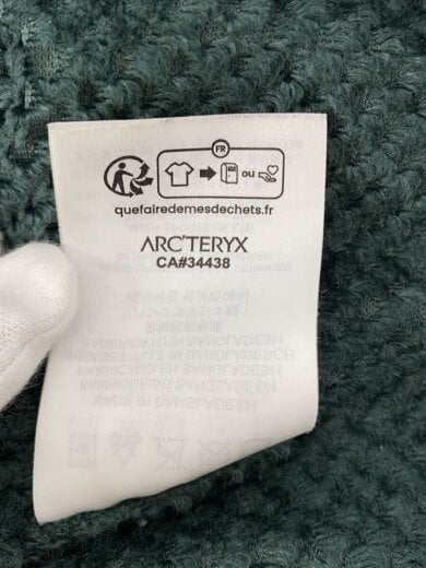 画像：ARC’TERYXトップス/S/ナイロン/GRN/x0000072536