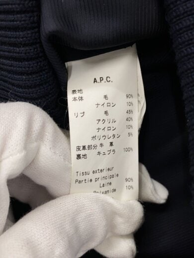 商品画像：スタジャン/XS/ウール/NVY/23361-31321 5