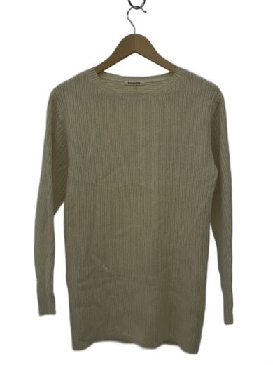 商品画像：ニット・セーター(薄手)/36/カシミア/IVO/無地/FU-A-019 1