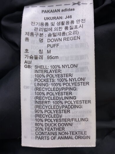 商品画像：ダウンジャケット/M/ナイロン/BLK/無地 4