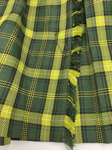 商品画像：ロングスカート/1/ポリエステル/GRN/チェック/13-27-0677-803 6