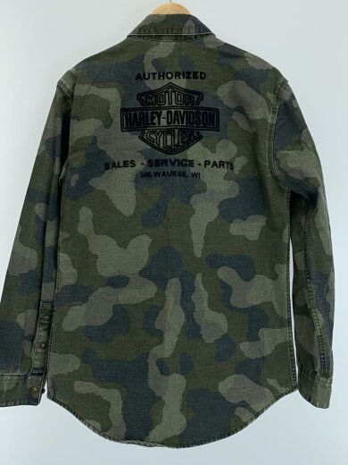 商品画像：Street Surplus Shirt/長袖シャツ/S/コットン/KHK/カモフラ 2