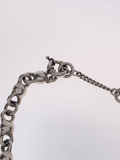 商品画像：ハートチャームネックレス/ネックレス/SLV/トップ有/メンズ 3