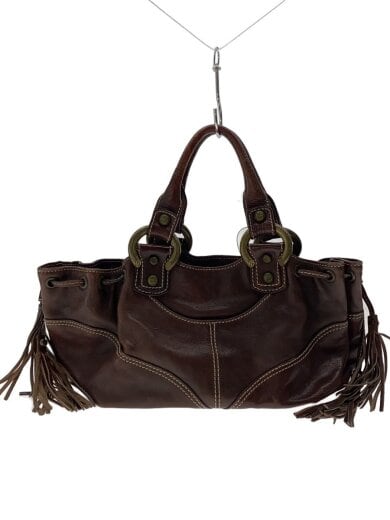 商品画像：ハンドバッグ/レザー/BRW 1