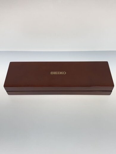 商品画像：クォーツ腕時計/アナログ/レザー/BLK/BRW/SS/6l35-00e0 6