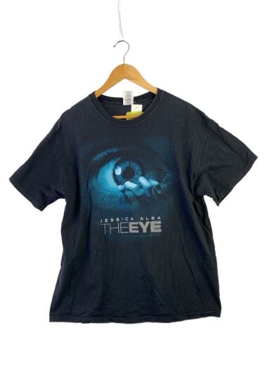 商品画像：Tシャツ/XL/コットン/BLK/無地/THE EYE 1
