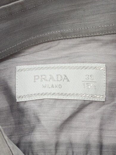 商品画像：長袖シャツ/38/コットン/GRY/無地/ACU1 2014 1125 3