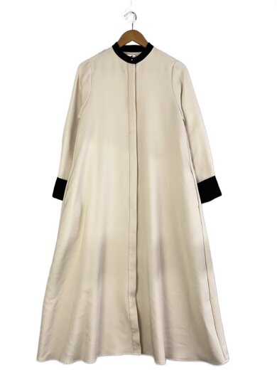 商品画像：長袖ワンピース/FREE/ポリエステル/BEG/724-55-0054 1