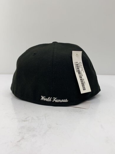 商品画像：キャップ/7 1/2/コットン/BLK/無地/メンズ 3