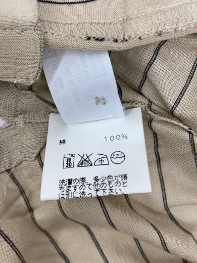 商品画像：ポロシャツ/M/コットン/BEG/ストライプ 5