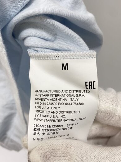商品画像：Tシャツ/M/コットン/BLU/S32GC0474// 4