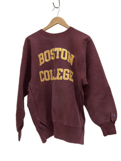 商品画像：90s/刺繍タグ/USA製/2段/BOSTON COLLEGE/スウェット/XL/コットン/BRD// 1