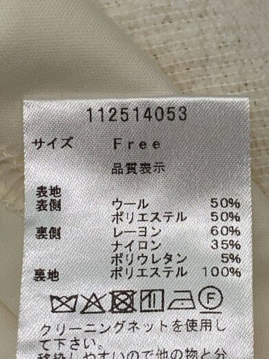 商品画像：ノースリーブワンピース/FREE/ウール/IVO/112514053 4