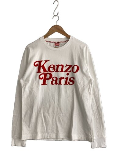 商品画像：長袖Tシャツ/M/コットン/WHT 1