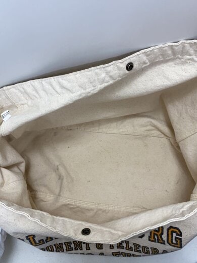 商品画像：NEWSPAPER BAG/CLARKS BURG/ショルダーバッグ/キャンバス/BEG 6