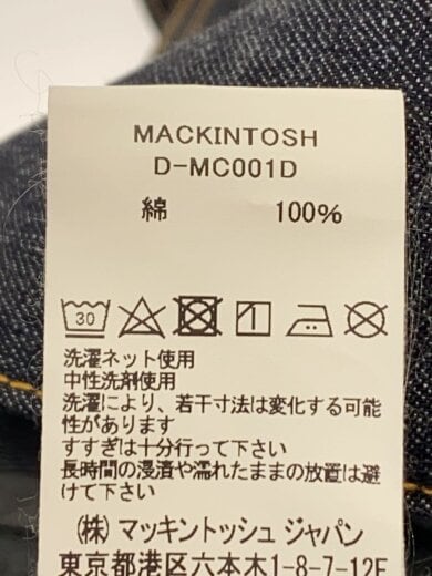 商品画像：デニムステンカラーコート/ライナー欠品/36/コットン/IDG/D-MC001D 5