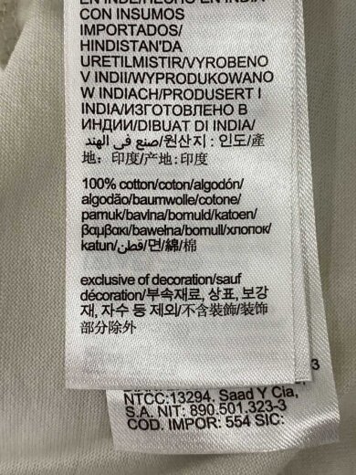 商品画像：Tシャツ/XS/コットン/WHT/40EM281 4