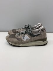 ローカットスニーカー/26.5cm/GRY/M9975GR