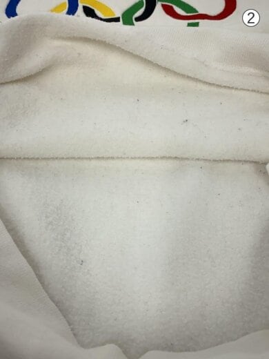 商品画像：スウェット/L/コットン/WHT 6