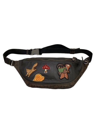 商品画像：ワーレンベルトバック/シグネチャーキャンバス/クリーチャーパッチ/BLK/f2257-cc122 1