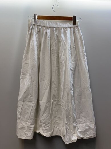 商品画像：long skirt/M/コットン/WHT/903-70904053/ロングスカート 2