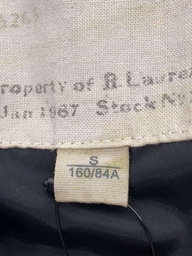 商品画像：ミリタリージャケット/S/コットン/BLK/06439 4