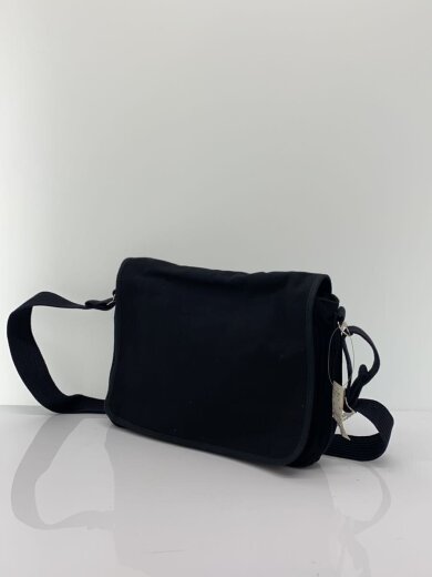 商品画像：ショルダーバッグ/キャンバス/BLK/無地/1517-2073// 2