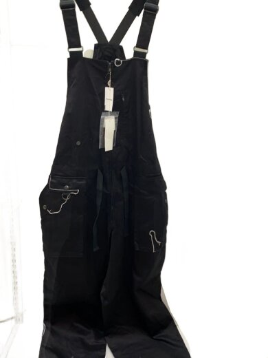 商品画像：オーバーオール/1/コットン/BLK/ut-d01-001// 1