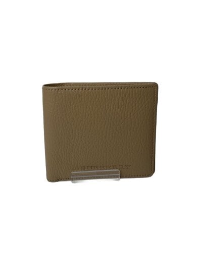 商品画像：2つ折り財布/レザー/BEG/メンズ 1