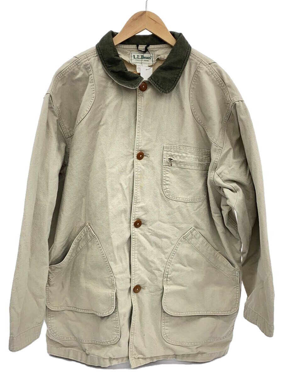 L.L.Bean / 70-80s/ハンティングジャケット/--/コットン/BEG
