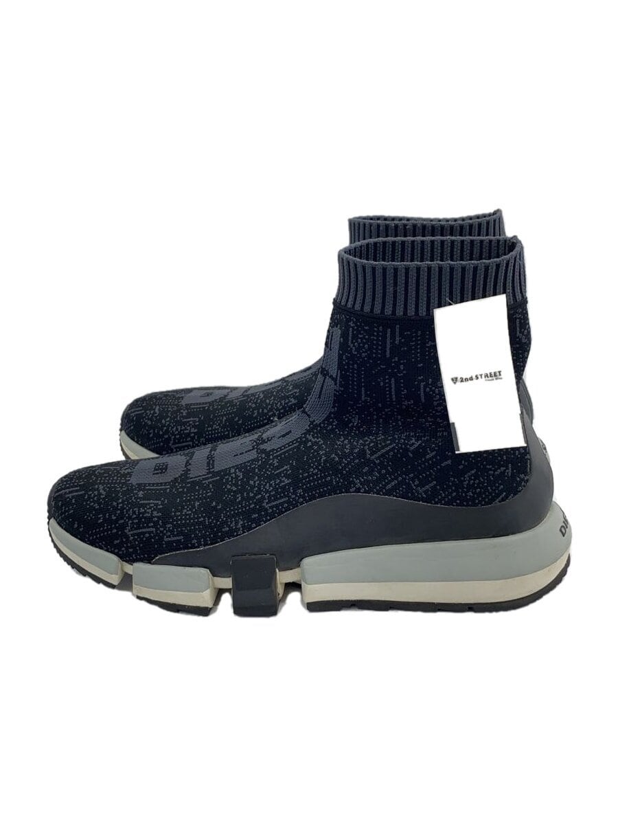DIESEL / ハイカットスニーカー/27cm/BLK/S19-11-SB