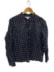 ファインパターンプリントボウタイシャツ/長袖シャツ