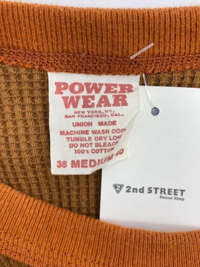 商品画像：長袖Tシャツ/M/コットン/BRW 3