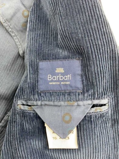 商品画像：BARBATI/テーラードジャケット/48/コーデュロイ/NVY 4